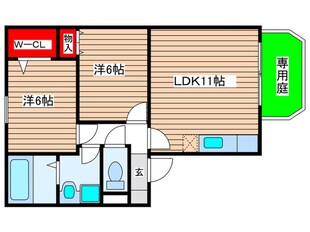 ウィルモア鴻の巣パ－クの物件間取画像